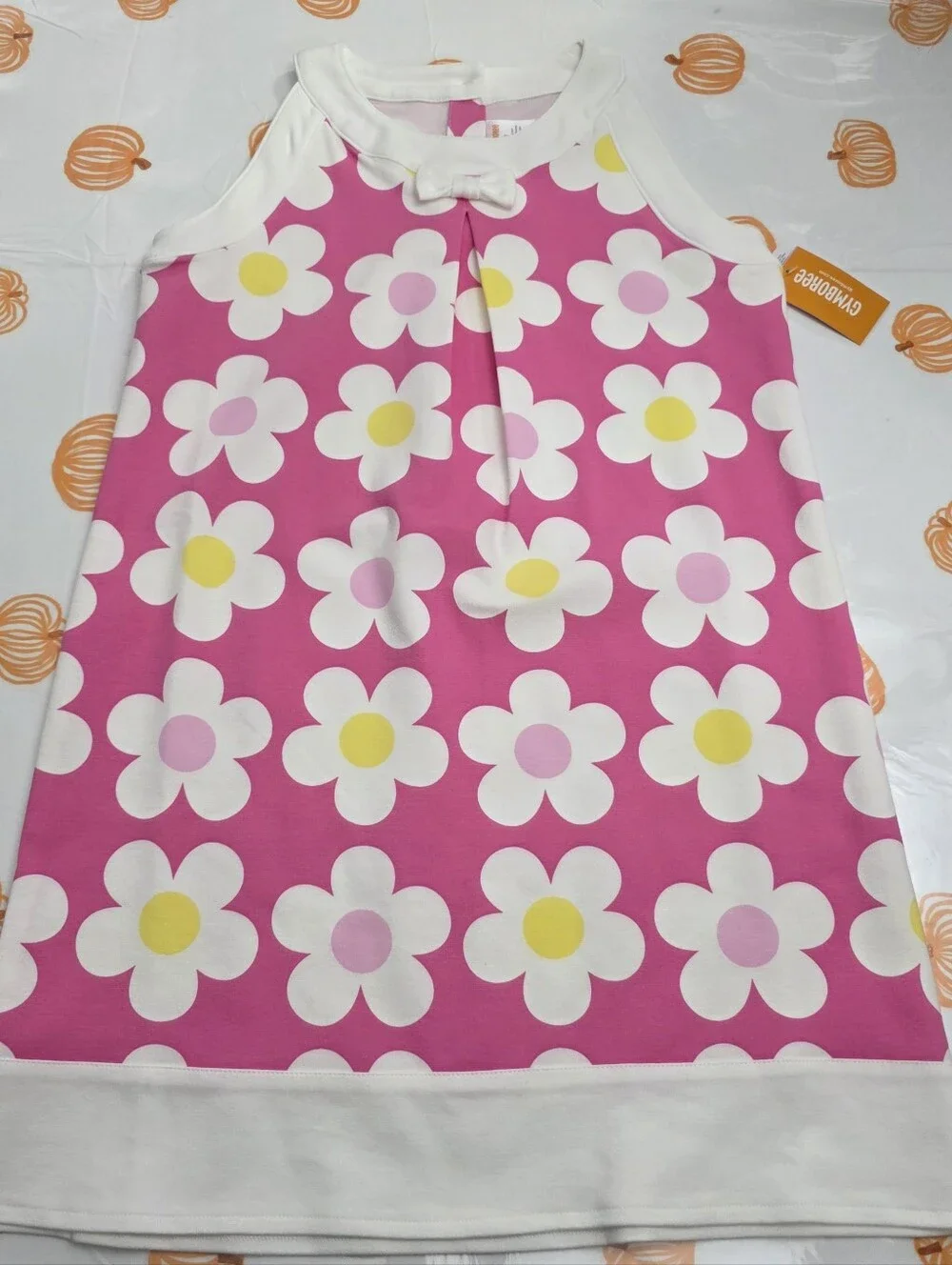 Gymboree Girls Daisy Pink Ponte Shift Dress Spring Celebrations Size 12 NEW RARE